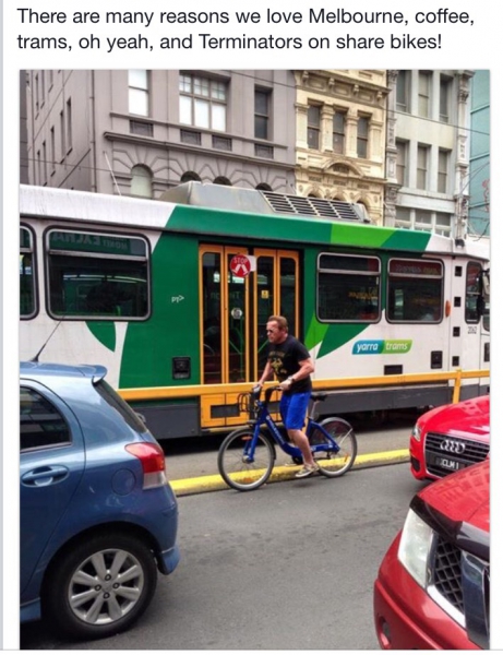 Наш Мельбурн )) и Терминатор